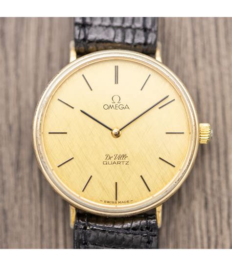 omega de ville vintage quartz